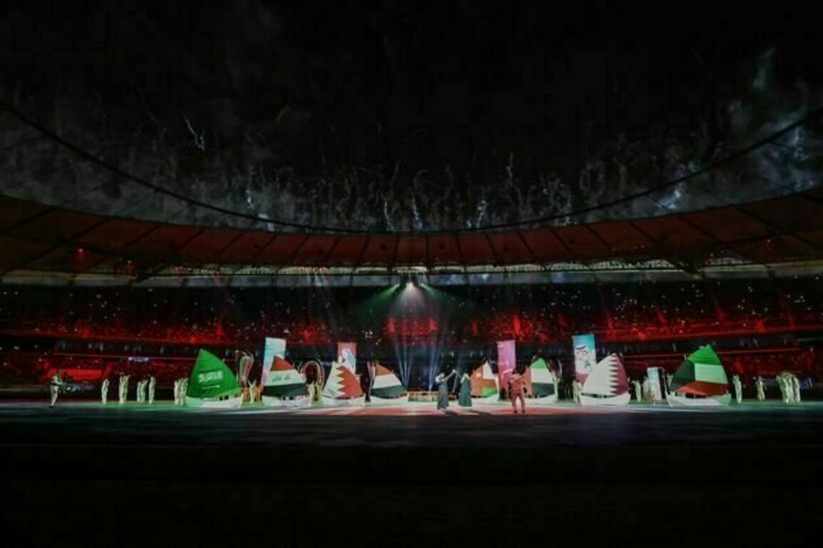 Emir of Kuwait inaugurates Arabian Gulf Football Cup