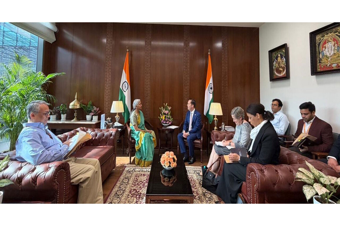 "Looking forward to restarting US-India Economic and Financial Partnership dialogue," says US Envoy Sergio Gor