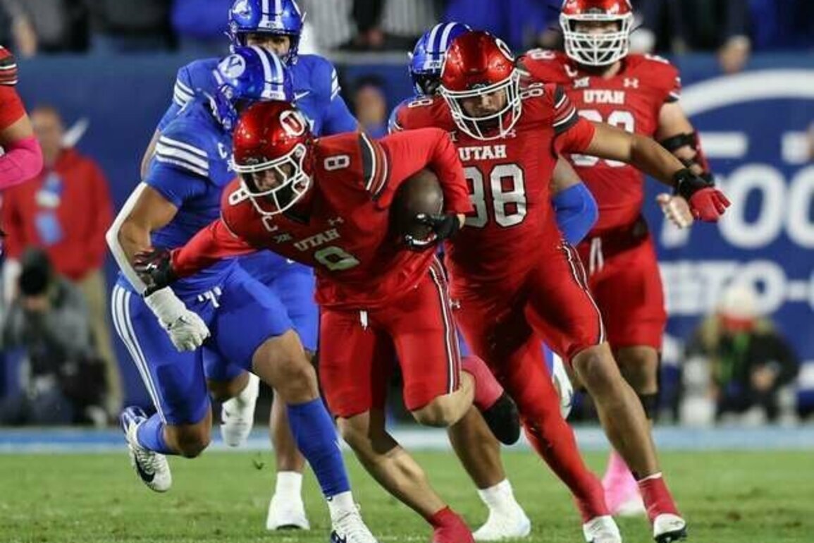 No. 15 BYU holds off No. 23 Utah for third straight win in Holy War rivalry
