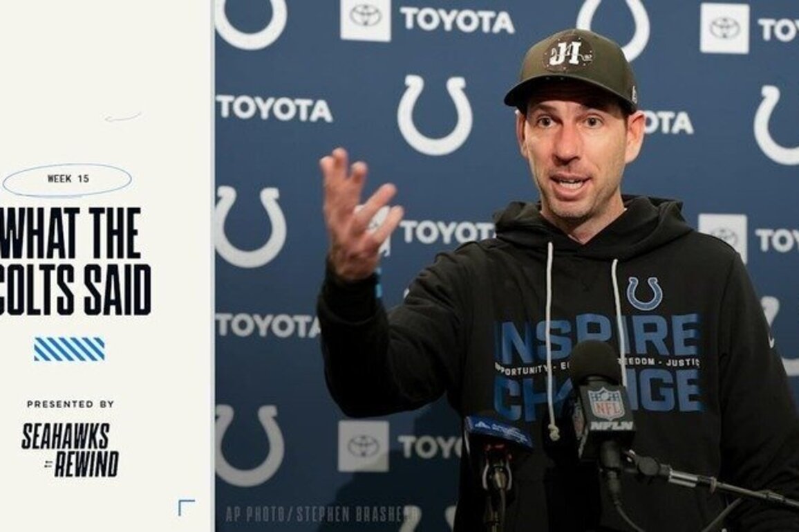 What The Colts Said Following Their 18-16 Loss At The Seahawks