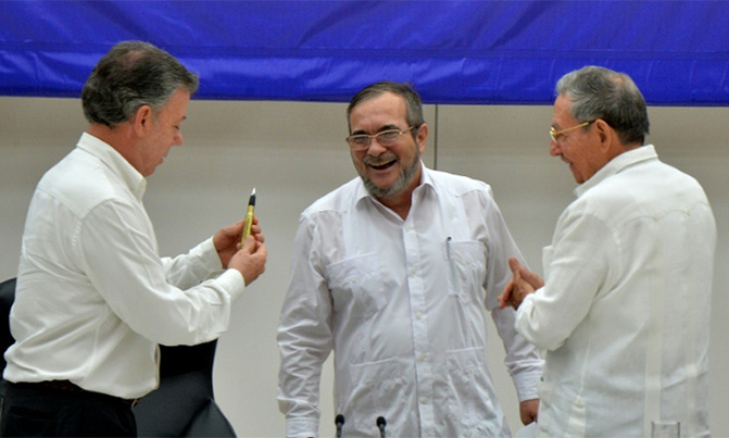 Colombia law give former rebels role in politics Colombia law give former rebels role in politics