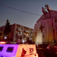 Blast at Damascus church raises fears of renewed sectarian strife