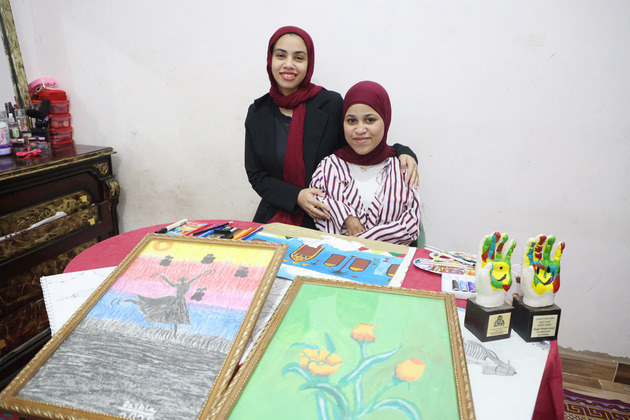 EGYPT-ASWAN-INT'L WOMEN FILM FESTIVAL-DISABLED ARTIST