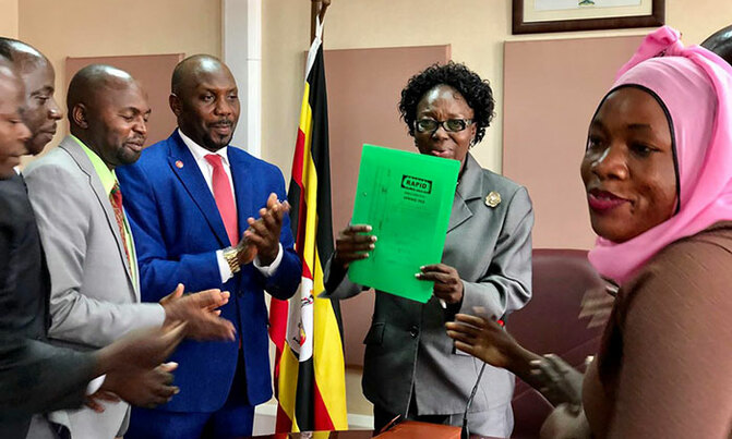 Kawempe Division property owners petition Speaker Kawempe Division property owners petition Speaker