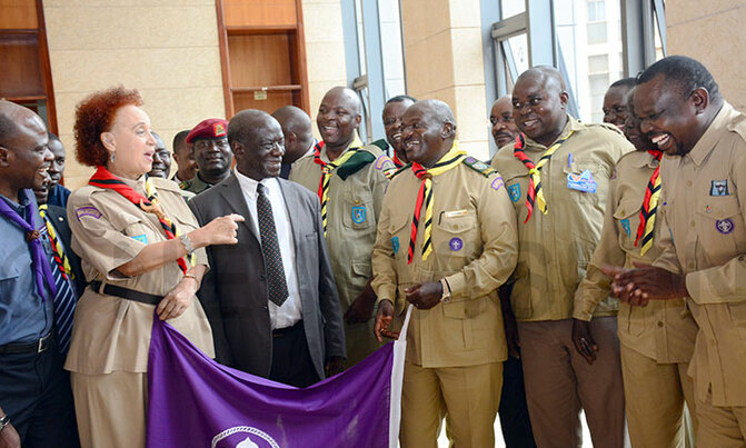 Museveni applauds scouting movement Museveni applauds scouting movement