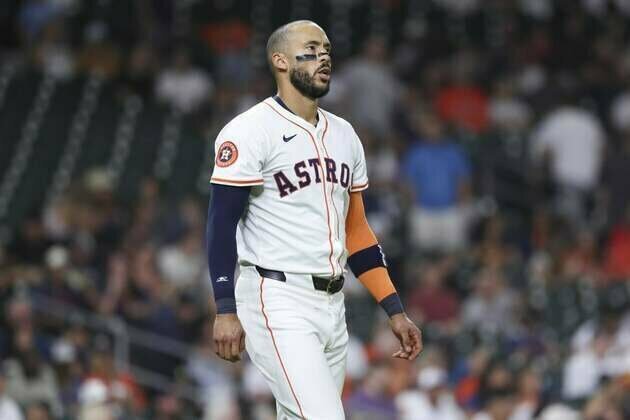 Astros searching for offense going into series finale with Angels