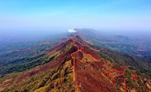 Área do projeto de minério de ferro Simandou Guiné WCS 