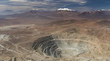 The Collahuasi mine in Chile