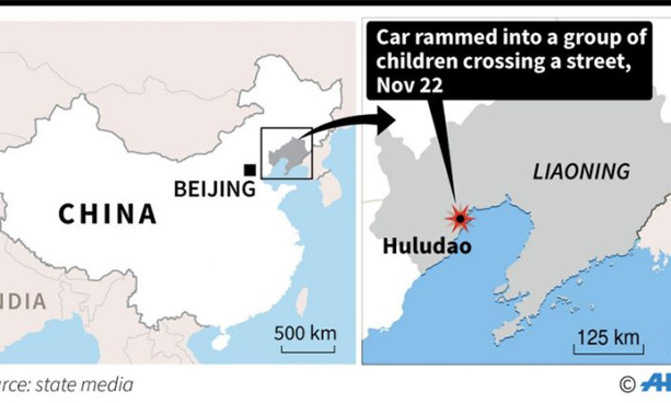 Five dead, 19 hurt as car rams into children in China Five dead, 19 hurt as car rams into children in China