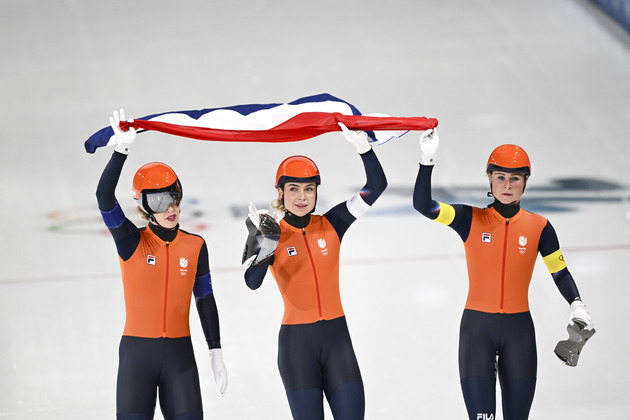 (MICO2026)ITALY-MILAN-OLYMPIC WINTER GAMES-SPEED SKATING-WOMEN'S TEAM PURSUIT-FINALS