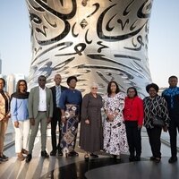 Vice President of Namibia tours Museum of the Future