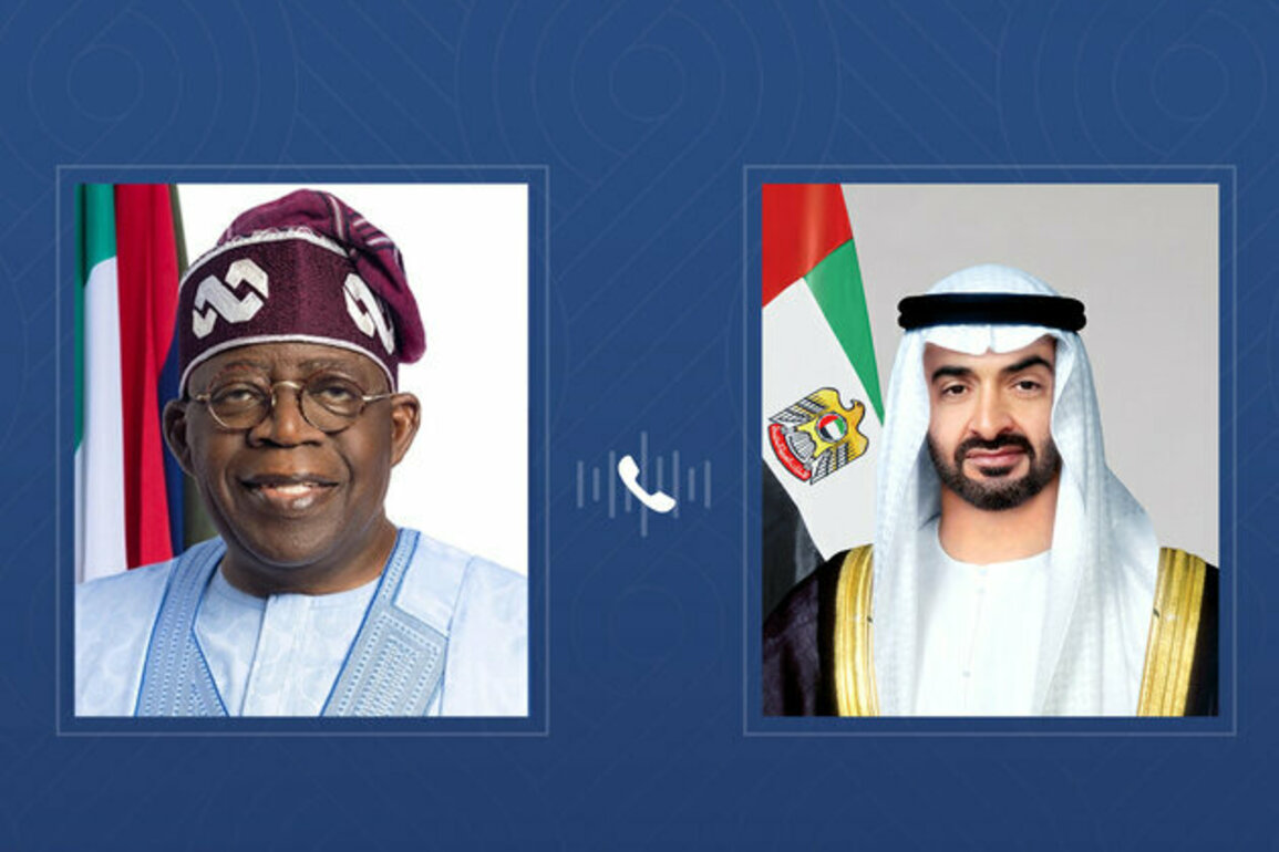 UAE President receives phone call from Nigerian President
