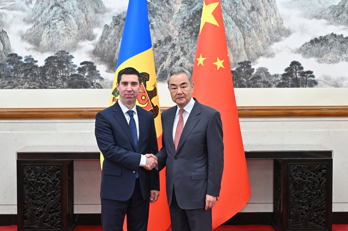 CHINA-BEIJING-WANG YI-MOLDOVA-DEPUTY PM-FM-TALKS (CN)