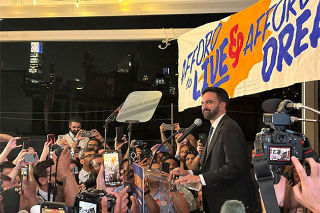 "New York, tonight you have delivered a mandate for change," Zohran Mamdani says after mayoral win