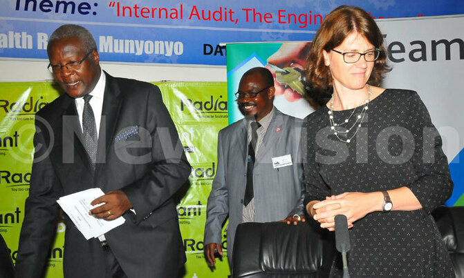 Katureebe emphasises importance of internal audit Katureebe emphasises importance of internal audit