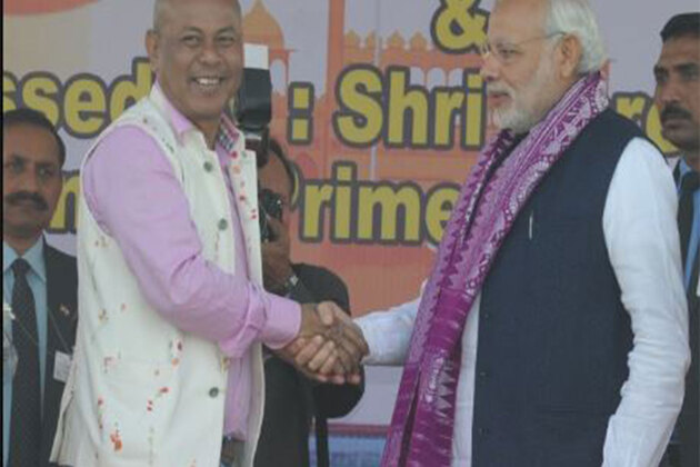 PM Modi congratulates Hagrama Mohilary on being sworn in as Chief Executive Member of BTC