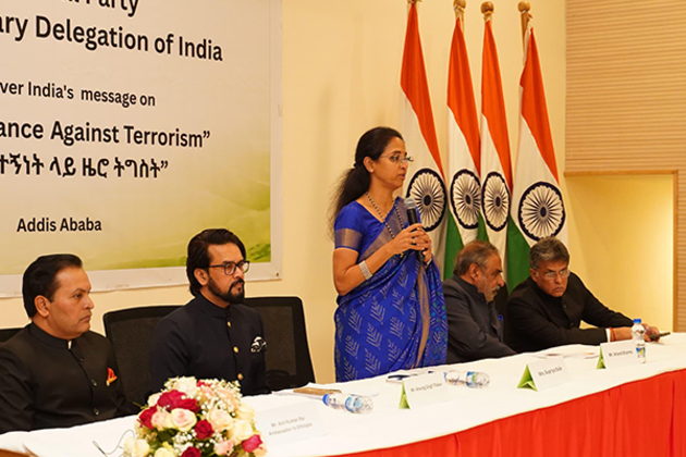 Indian parliamentary delegation strengthens counter-terrorism ties during Ethiopia visit