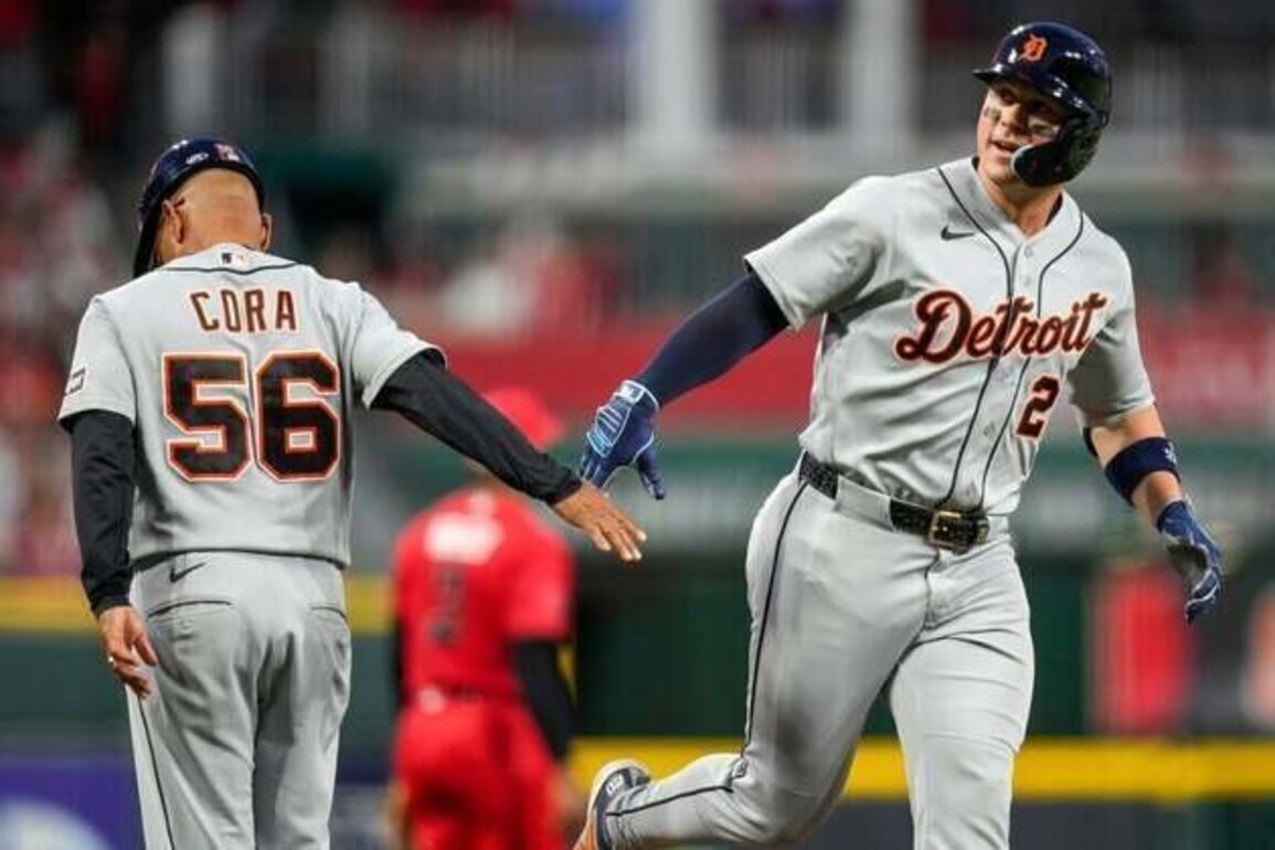 Spencer Torkelson ties franchise record, as Tigers defeat Reds