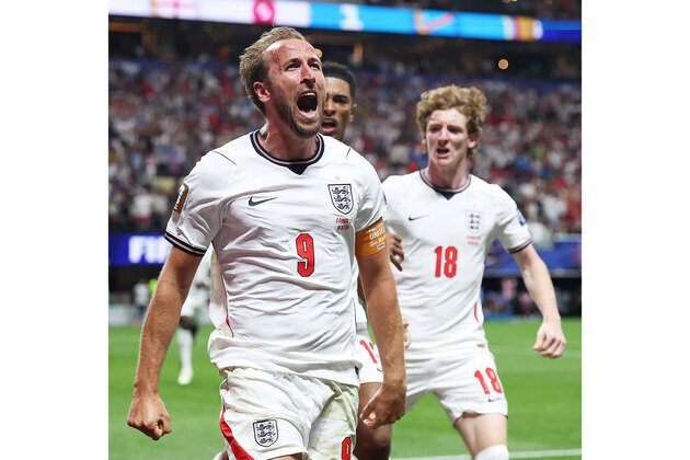 "Because maybe, you're going to be the one that saves me": Harry Kane's late brace inspires Oasis-fueled World Cup comeback against DR Congo