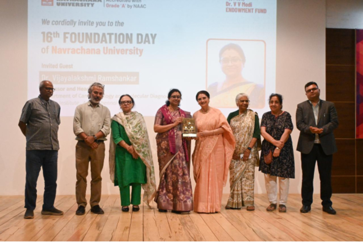 Navrachana University Vadodara (NUV) Celebrates 16 Years of Excellence with Inspiring Foundation Day Event