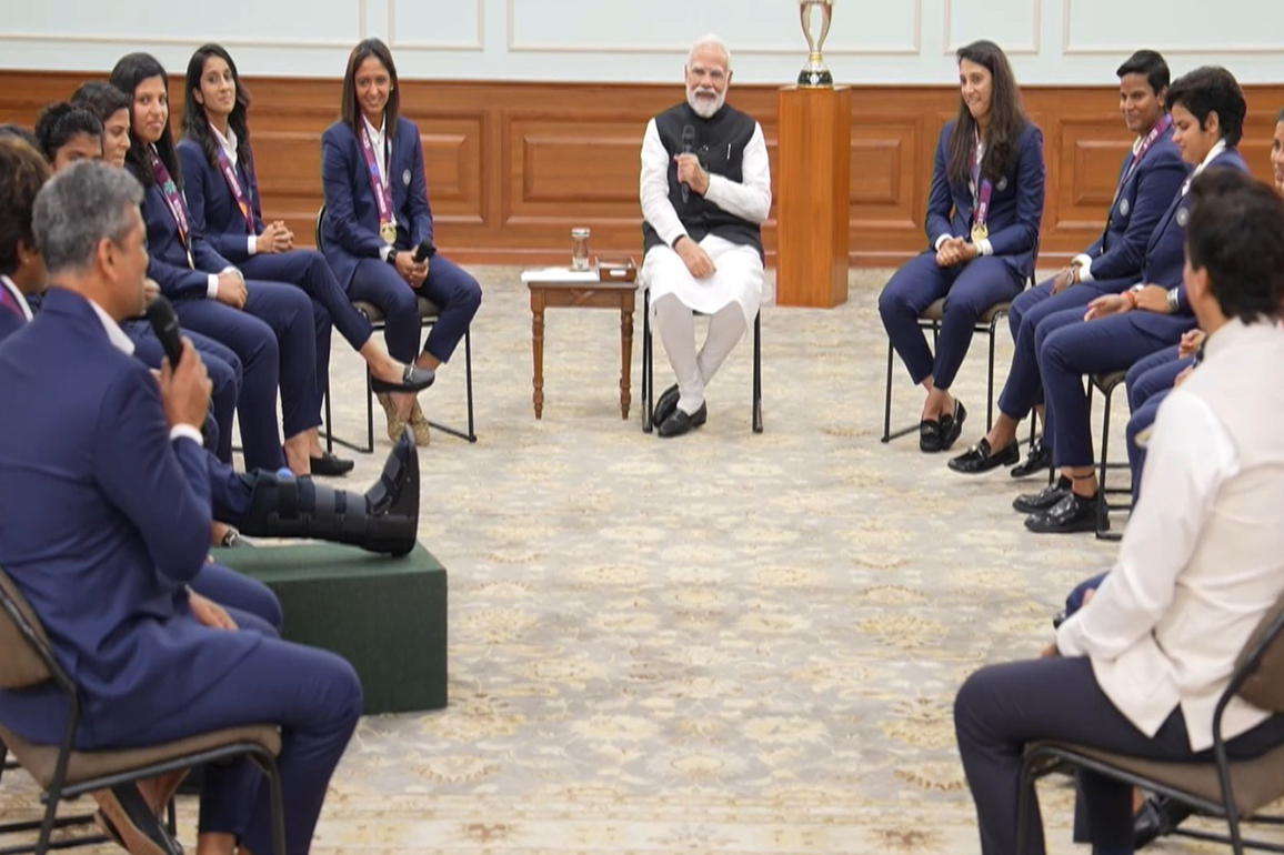 Harleen Kaur's "skincare question" to PM Modi splits Indian women's team into laughter