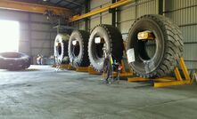 The interior of the new Kal Tire Muswellbrook repair facility