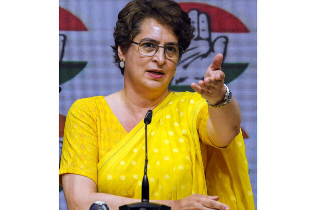 Gujarat: Priyanka Gandhi backs Geniben Thakor, calls BJP remarks "shameful and insulting"