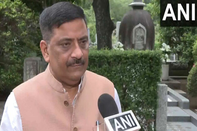 JD(U) MP Sanjay Jha visits Rash Behari Bose's memorial in Tokyo, says "delegation made India's future stance clear"