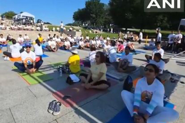 US: Indian embassy hosts Yoga session at Lincoln Memorial; envoy calls it a celebration of India's civilisational heritage