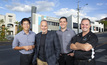  The management teams of MICROMINE and Precision Mining who are now joining forces following the acquisition by the former of the latter (left to right) Zim Chan (Precision), Andrew Birch (CEO Micromine), Craig Morgan (Precision), Glen Barnes (Precision)