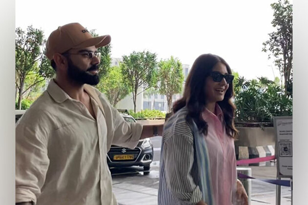 Virat Kohli spotted with Anushka Sharma at Mumbai airport ahead of stepping down from Test Cricket