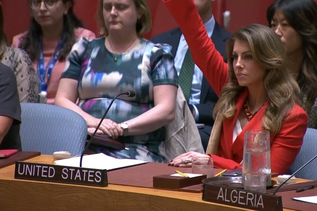 US Veto Blocks UN Ceasefire Resolution for Gaza
