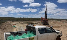 Grade controll drilling at Gibralter