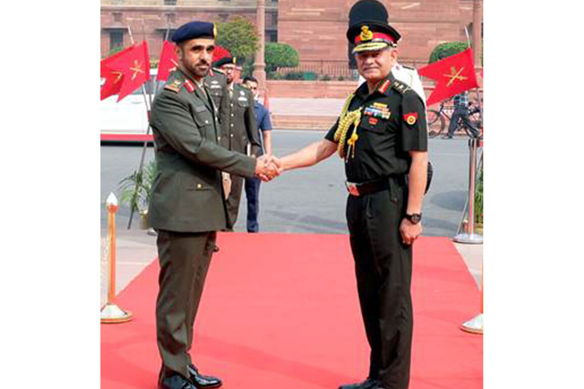 UAE Land Forces Commander arrives in India on two-day visit to boost defence cooperation