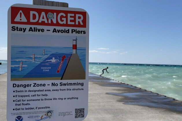The Great Lakes are powerful. Learning about 'rip currents' can help prevent drowning