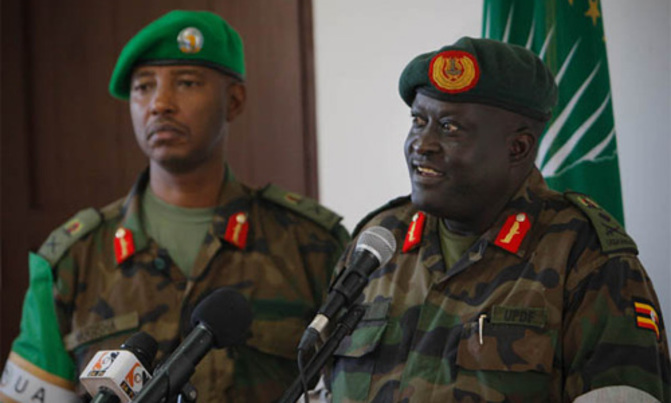 AMISOM soldier killed protecting Somali workers AMISOM soldier killed protecting Somali workers
