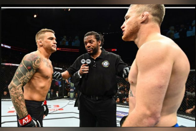 "A head-on collision" Dustin Poirier is pumped to fight Justin Gaethje for the BMF title