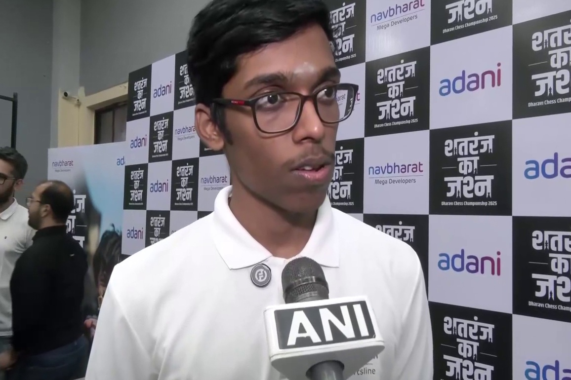 "Memorable day for me": Praggnanandhaa interacts with children at Dharavi Chess Championship 2025
