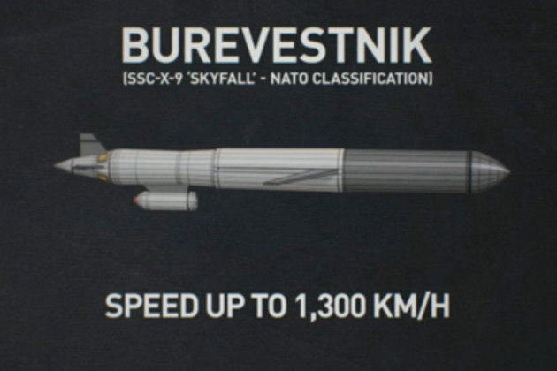 Putin reveals details about Burevestnik missile's nuclear engine