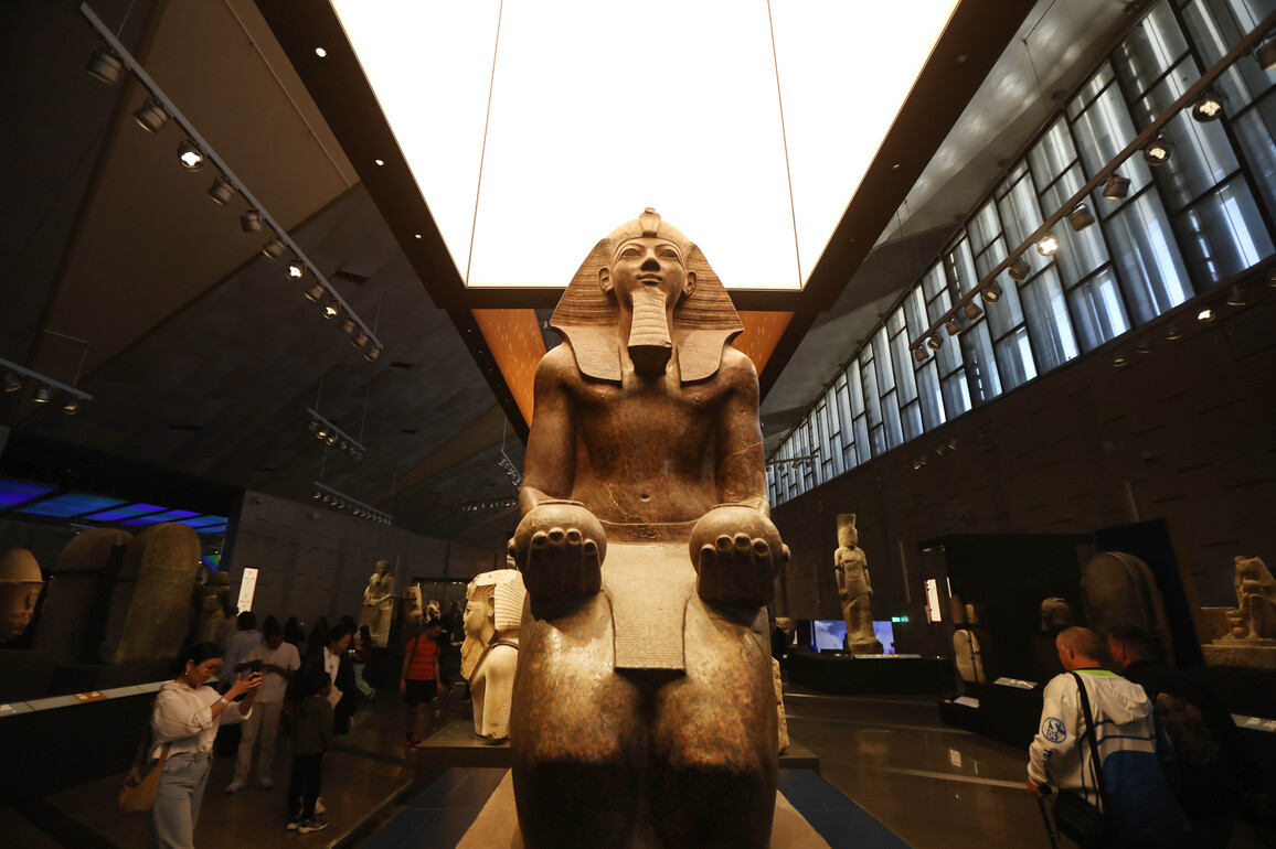 EGYPT-CAIRO-GRAND EGYPTIAN MUSEUM