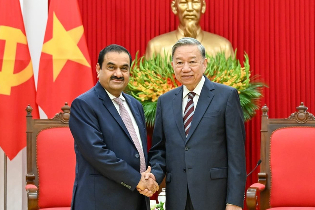 Gautam Adani meets Gen Secy of Communist Party of Vietnam
