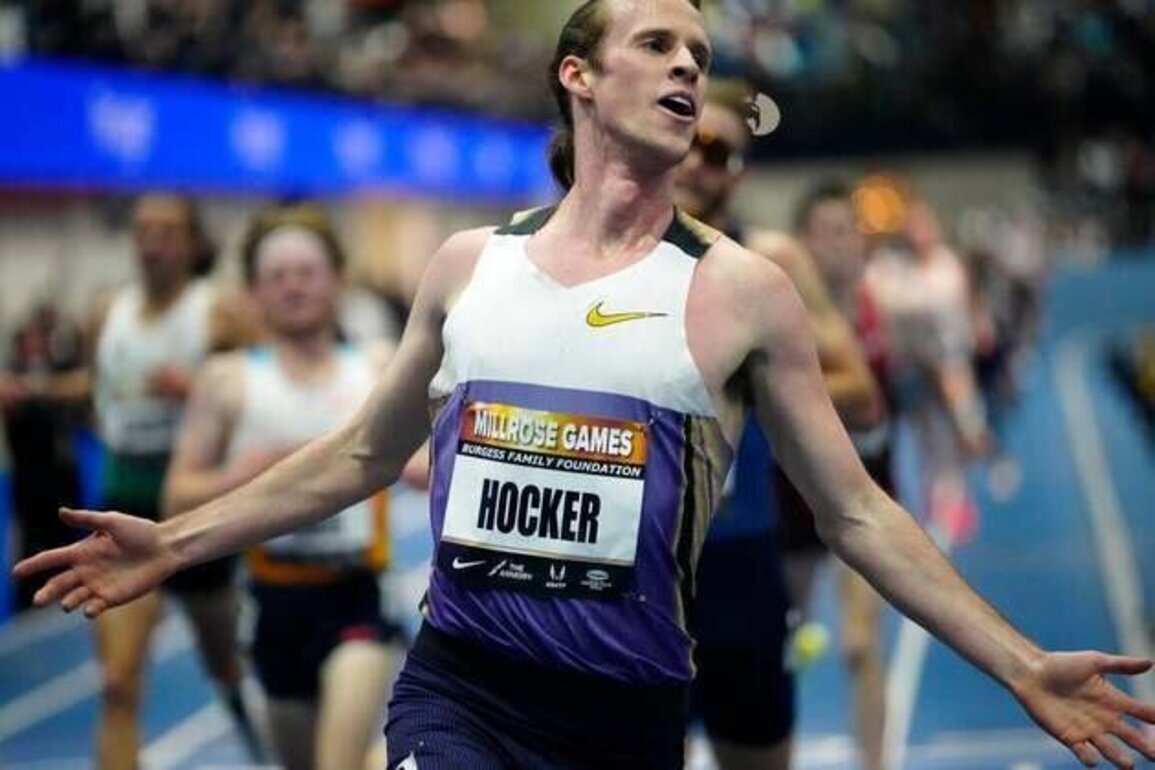 Cole Hocker fastest in 3K at national indoor track championship