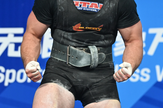 (SP)CHINA-CHENGDU-THE WORLD GAMES 2025-POWERLIFTING-MEN'S EQUIPPED HEAVYWEIGHT-FINAL (CN)
