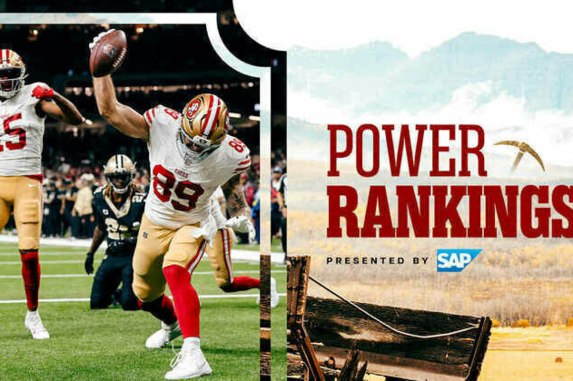 Power Rankings: Where the 49ers Stand Entering Week 3