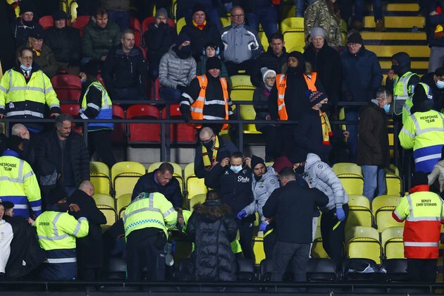 Two Premier League matches hit by medical emergencies on same night
