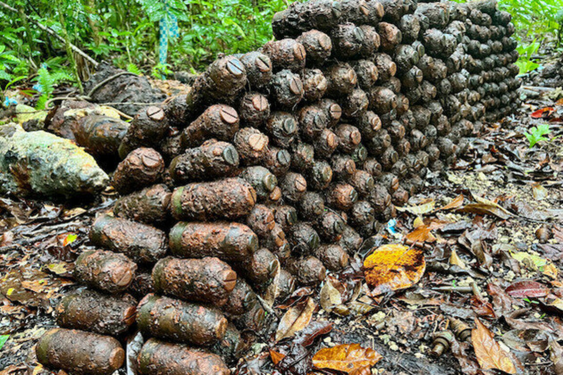 Deadly threat of unexploded bombs in the Pacific persists 80 years on