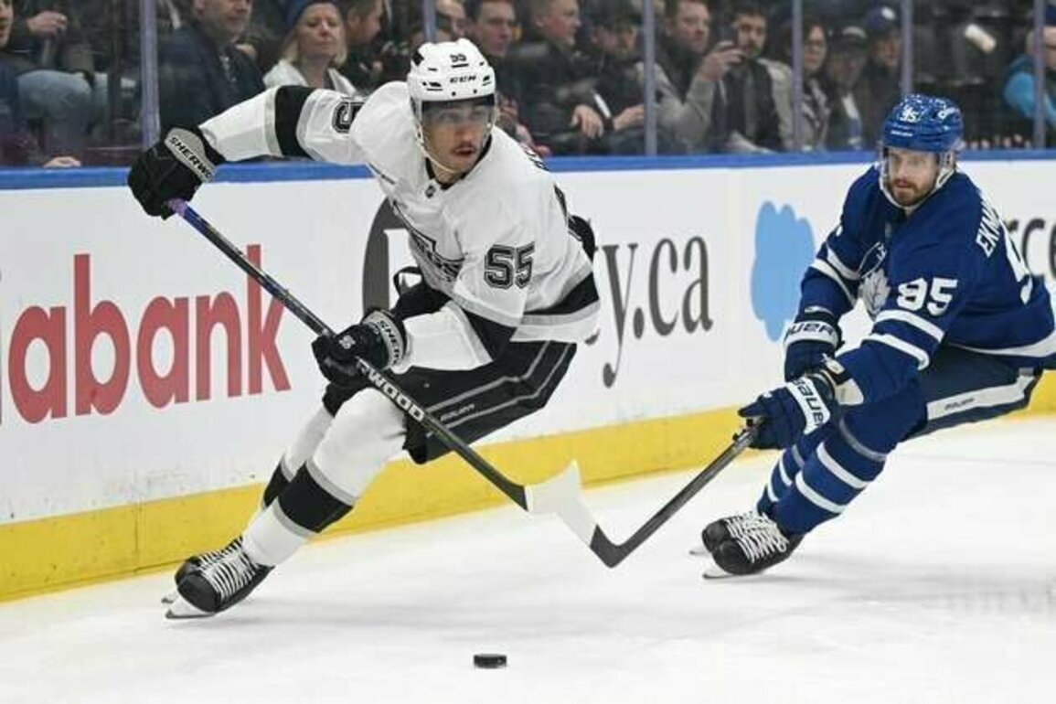 Quinton Byfield lifts Kings past Maple Leafs in overtime