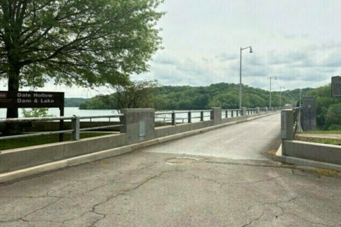 Roadway on Dale Hollow Dam remains closed for scheduled maintenance