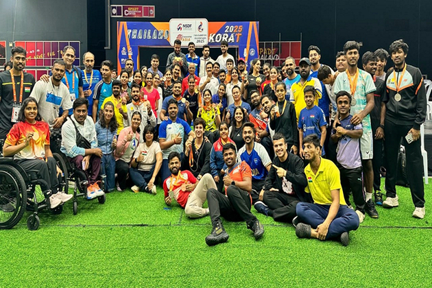 India secures a record-breaking 27 medals at Asian Para Badminton Championships 2025