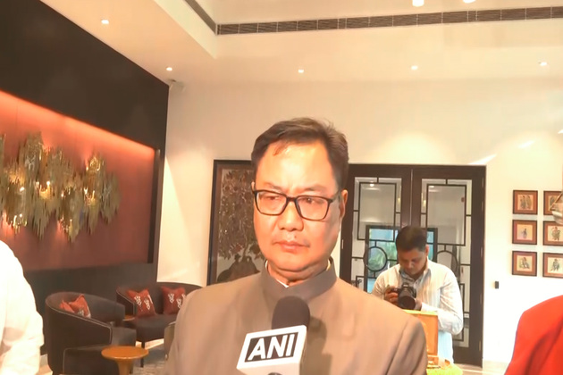 "People of Bhutan are touched by the bringing of the sacred Buddha relics," Rijiju says